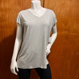 Daily Ritual Women's Jersey Dolman-Sleeve V-Neck Tunic Size S